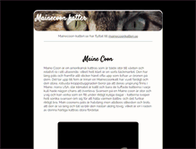 Tablet Screenshot of mainecoon-katten.se